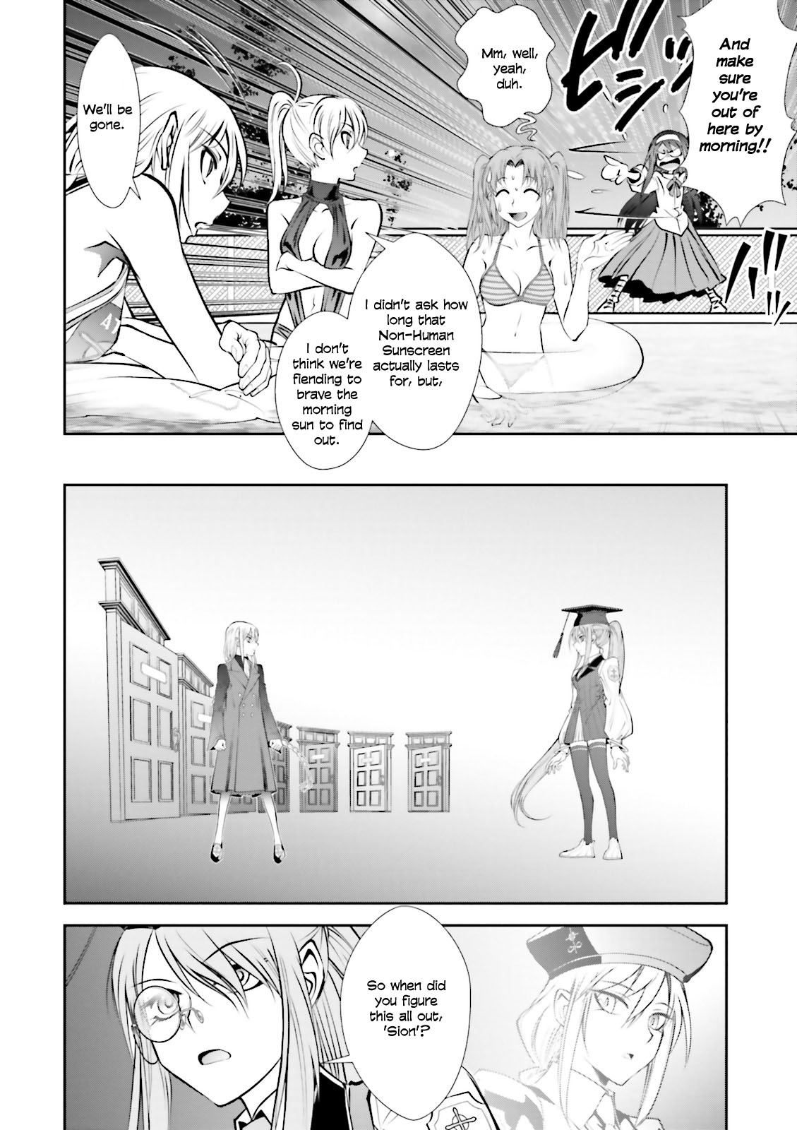 Melty Blood - Back Alley Alliance Nightmare Chapter 11 page 10 - Chapter 11