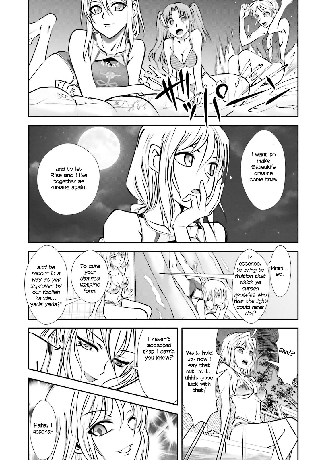 Melty Blood - Back Alley Alliance Nightmare Chapter 11 page 28 - Chapter 11
