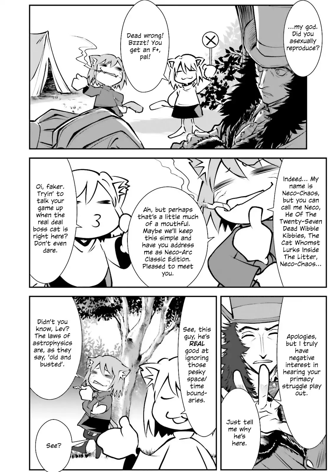 Melty Blood - Back Alley Alliance Nightmare Chapter 2 page 3 - Chapter 2