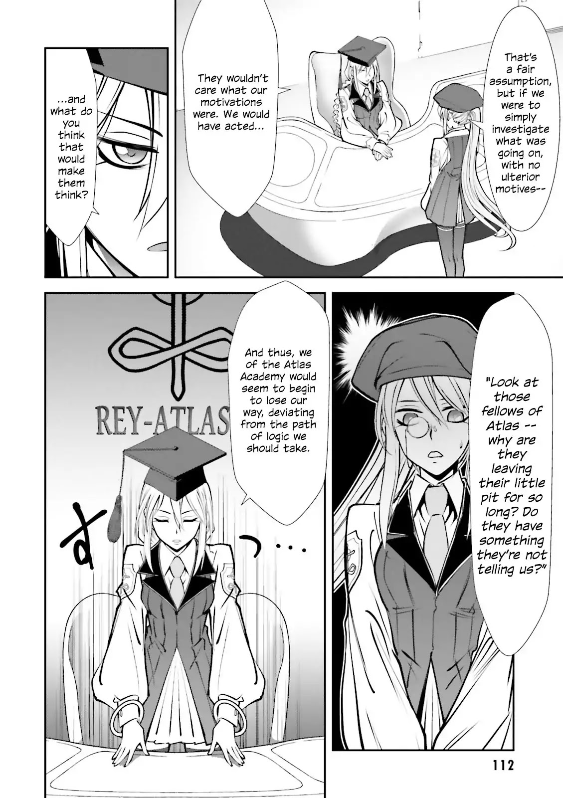 Melty Blood - Back Alley Alliance Nightmare Chapter 3 page 22 - Chapter 3