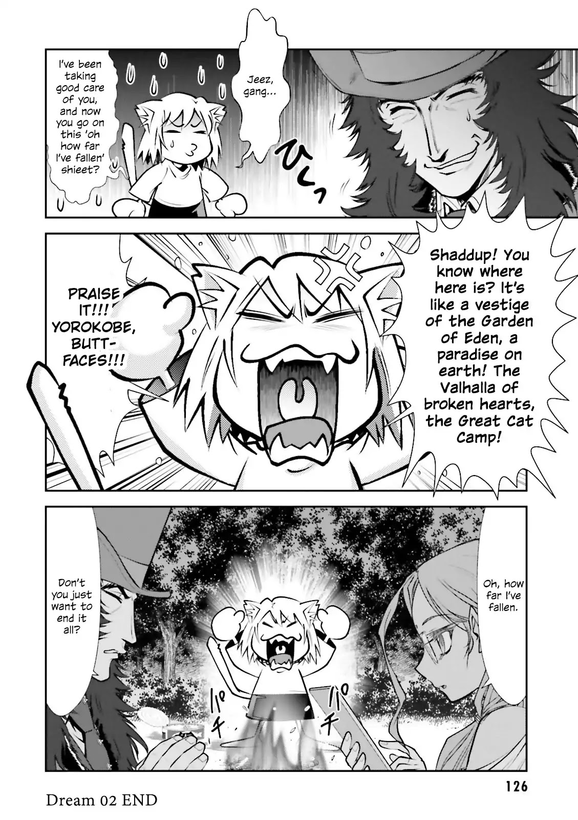 Melty Blood - Back Alley Alliance Nightmare Chapter 3 page 36 - Chapter 3