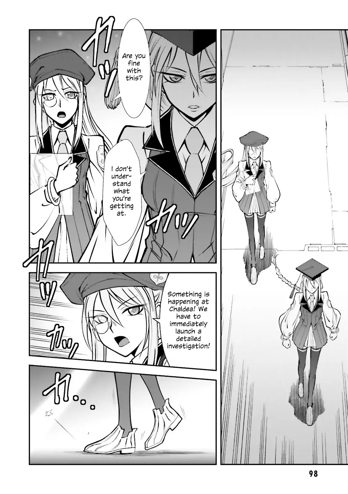 Melty Blood - Back Alley Alliance Nightmare Chapter 3 page 8 - Chapter 3