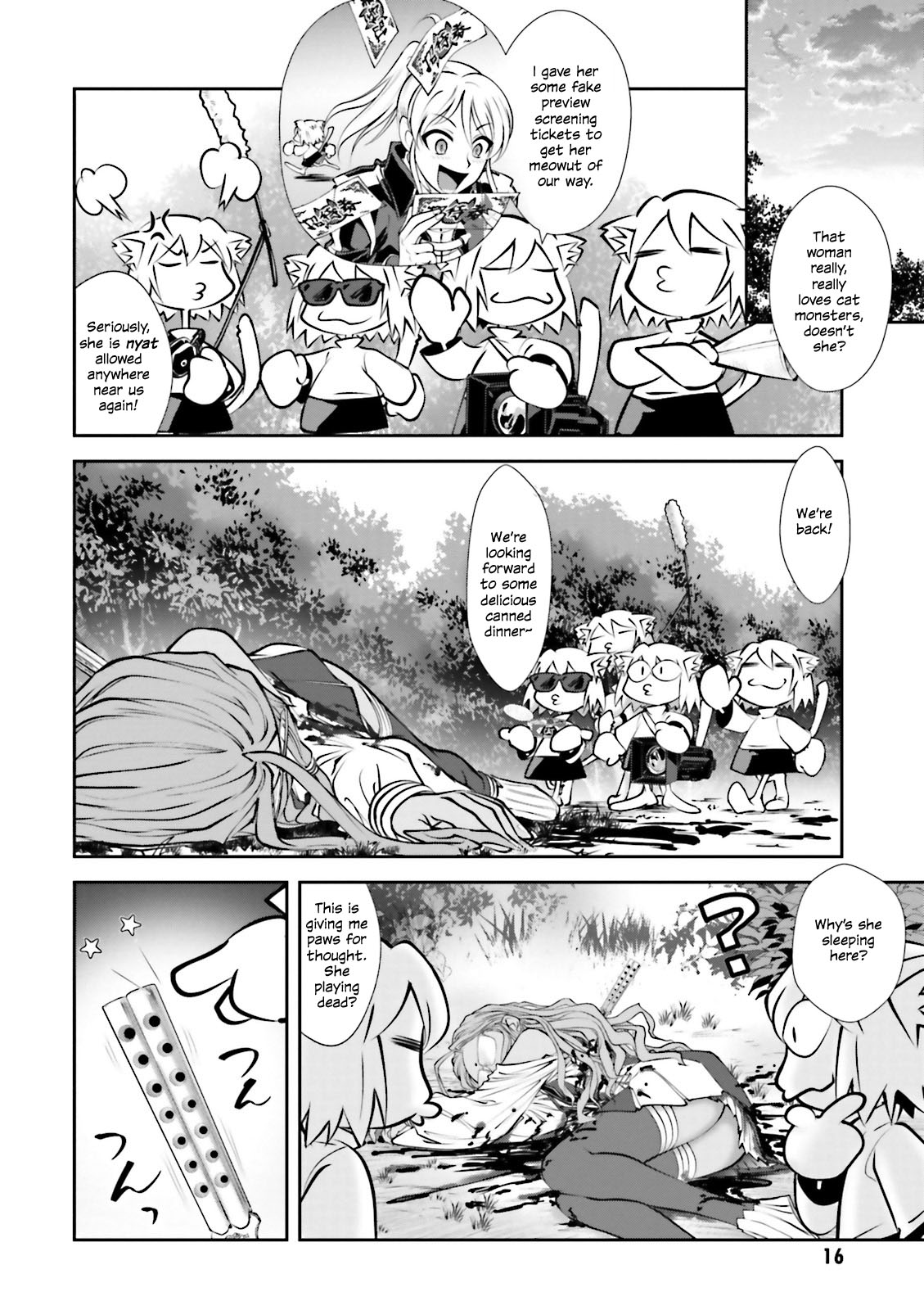 Melty Blood - Back Alley Alliance Nightmare Chapter 6 page 15 - Chapter 6
