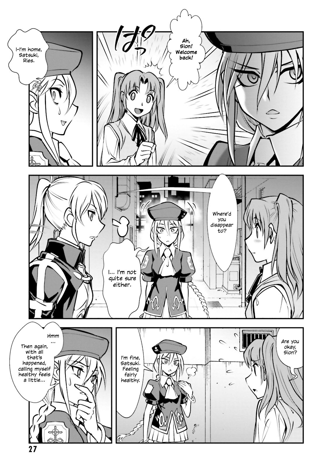 Melty Blood - Back Alley Alliance Nightmare Chapter 6 page 26 - Chapter 6