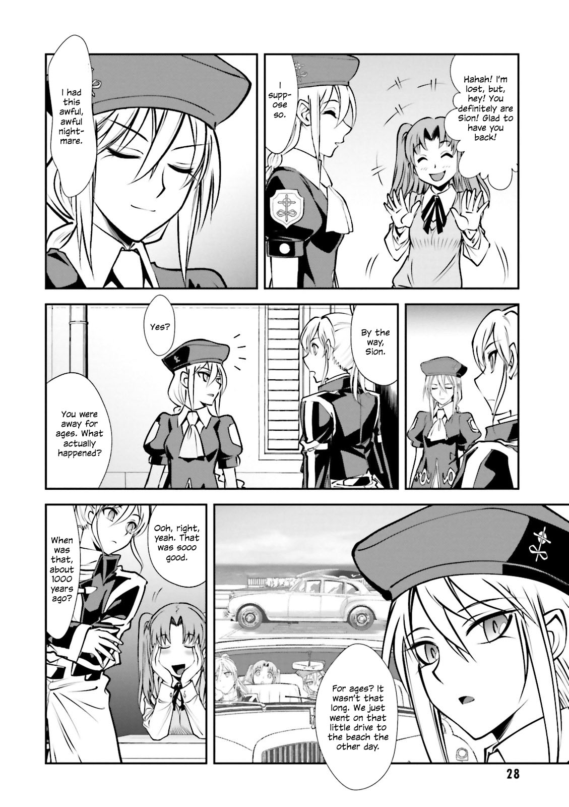 Melty Blood - Back Alley Alliance Nightmare Chapter 6 page 27 - Chapter 6