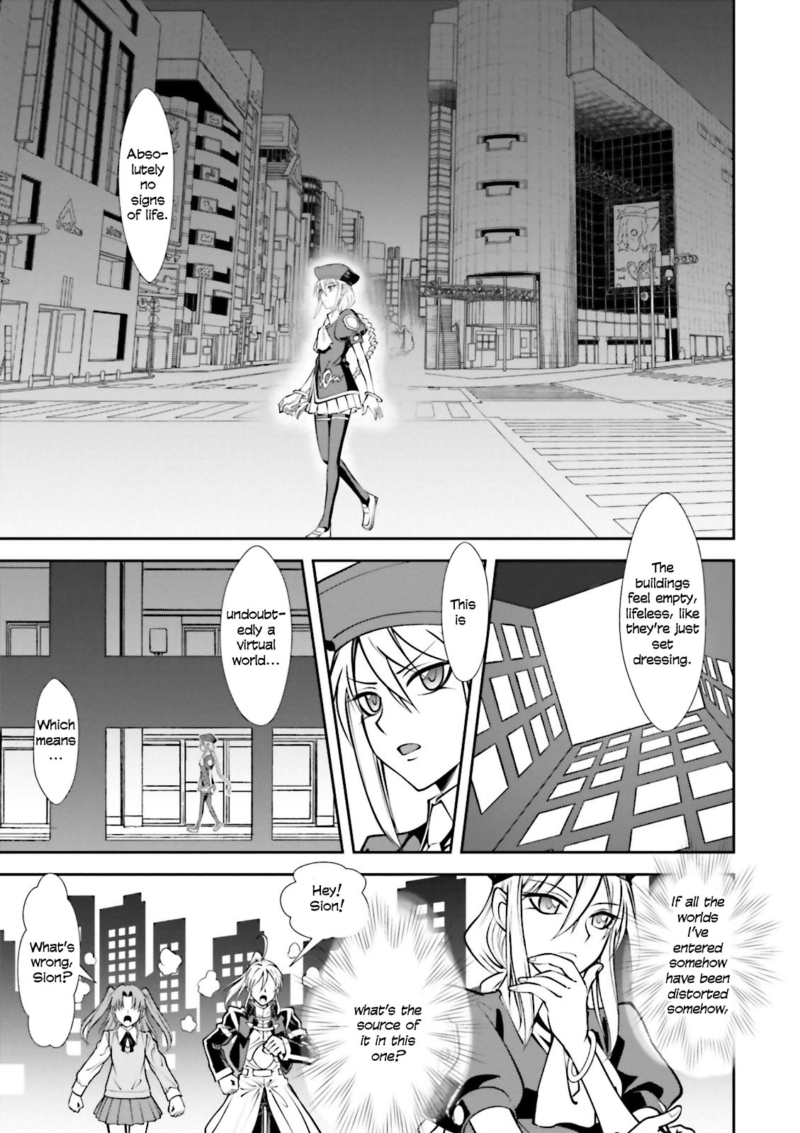Melty Blood - Back Alley Alliance Nightmare Chapter 7 page 19 - Chapter 7