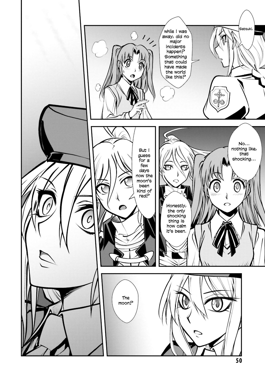 Melty Blood - Back Alley Alliance Nightmare Chapter 7 page 20 - Chapter 7