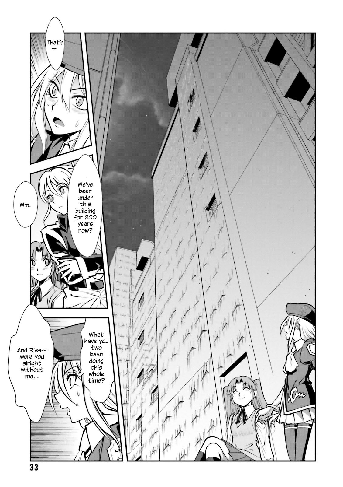 Melty Blood - Back Alley Alliance Nightmare Chapter 7 page 3 - Chapter 7