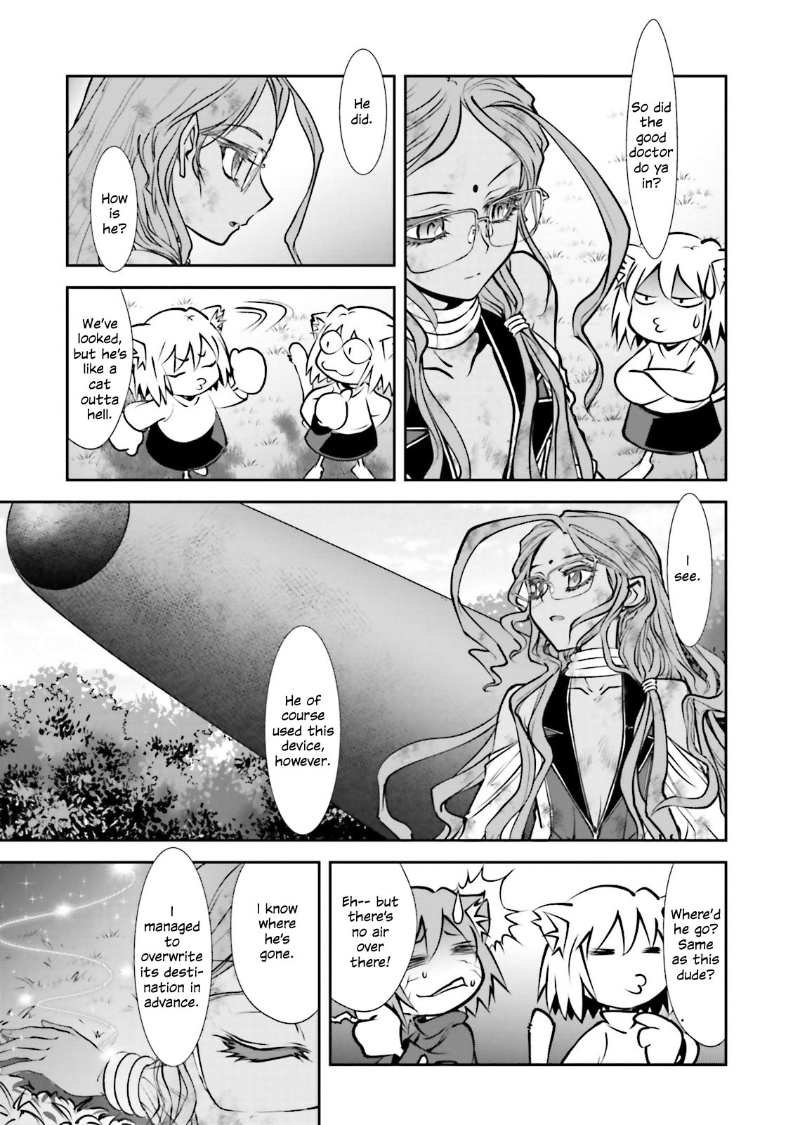 Melty Blood - Back Alley Alliance Nightmare Chapter 7 page 9 - Chapter 7
