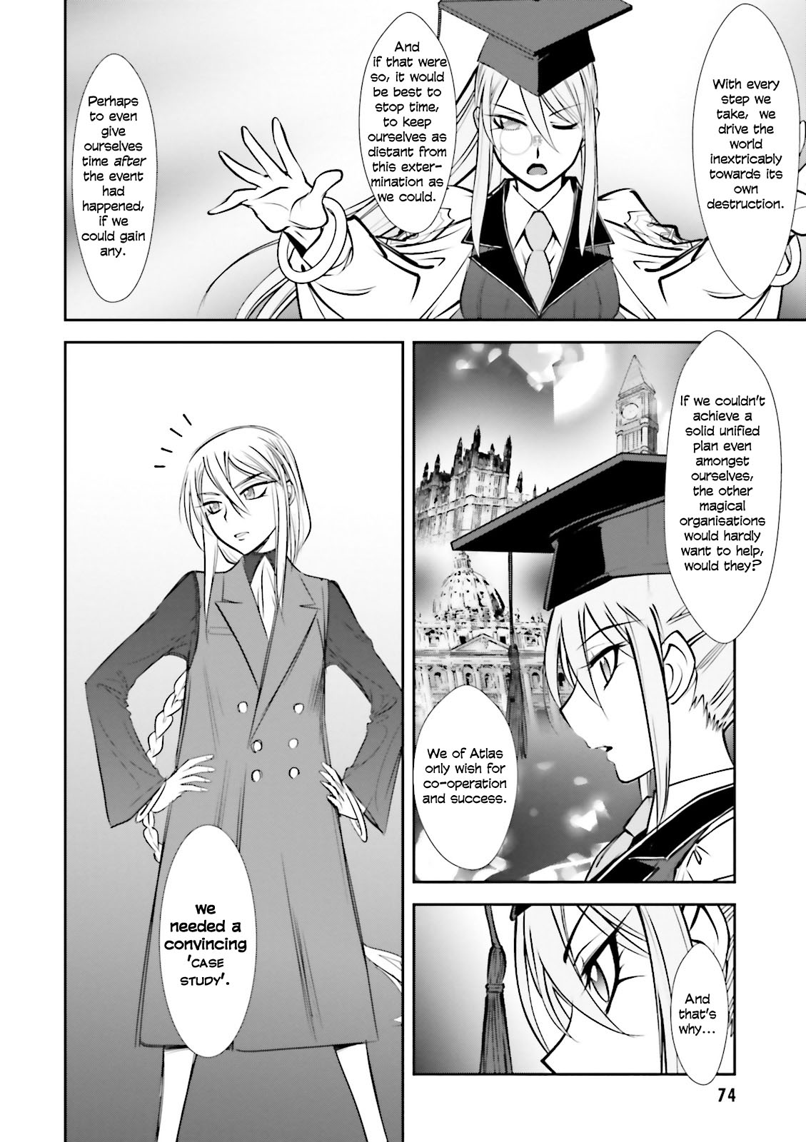 Melty Blood - Back Alley Alliance Nightmare Chapter 8 page 12 - Chapter 8