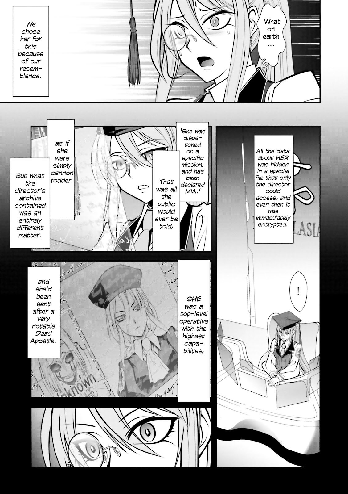 Melty Blood - Back Alley Alliance Nightmare Chapter 9 page 14 - Chapter 9