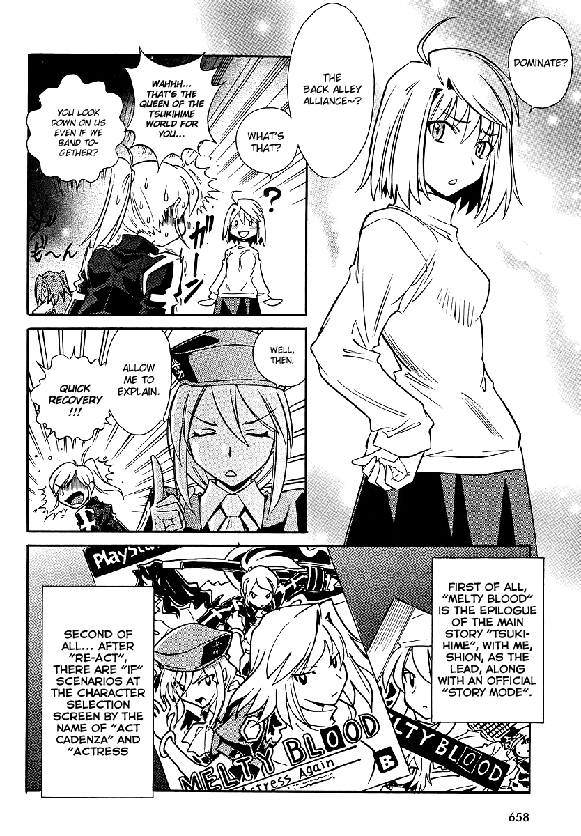 Melty Blood X Chapter 0.2 page 3 - Chapter 0 v2 : Notice