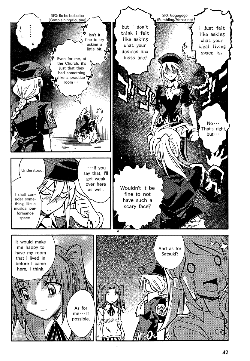Melty Blood X Chapter 1.2 page 15 - Chapter 1 v2 : Route1 - Back Alley Pyramid Night