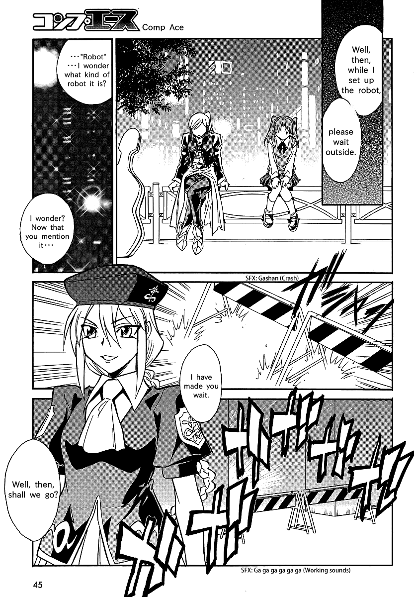 Melty Blood X Chapter 1.2 page 18 - Chapter 1 v2 : Route1 - Back Alley Pyramid Night