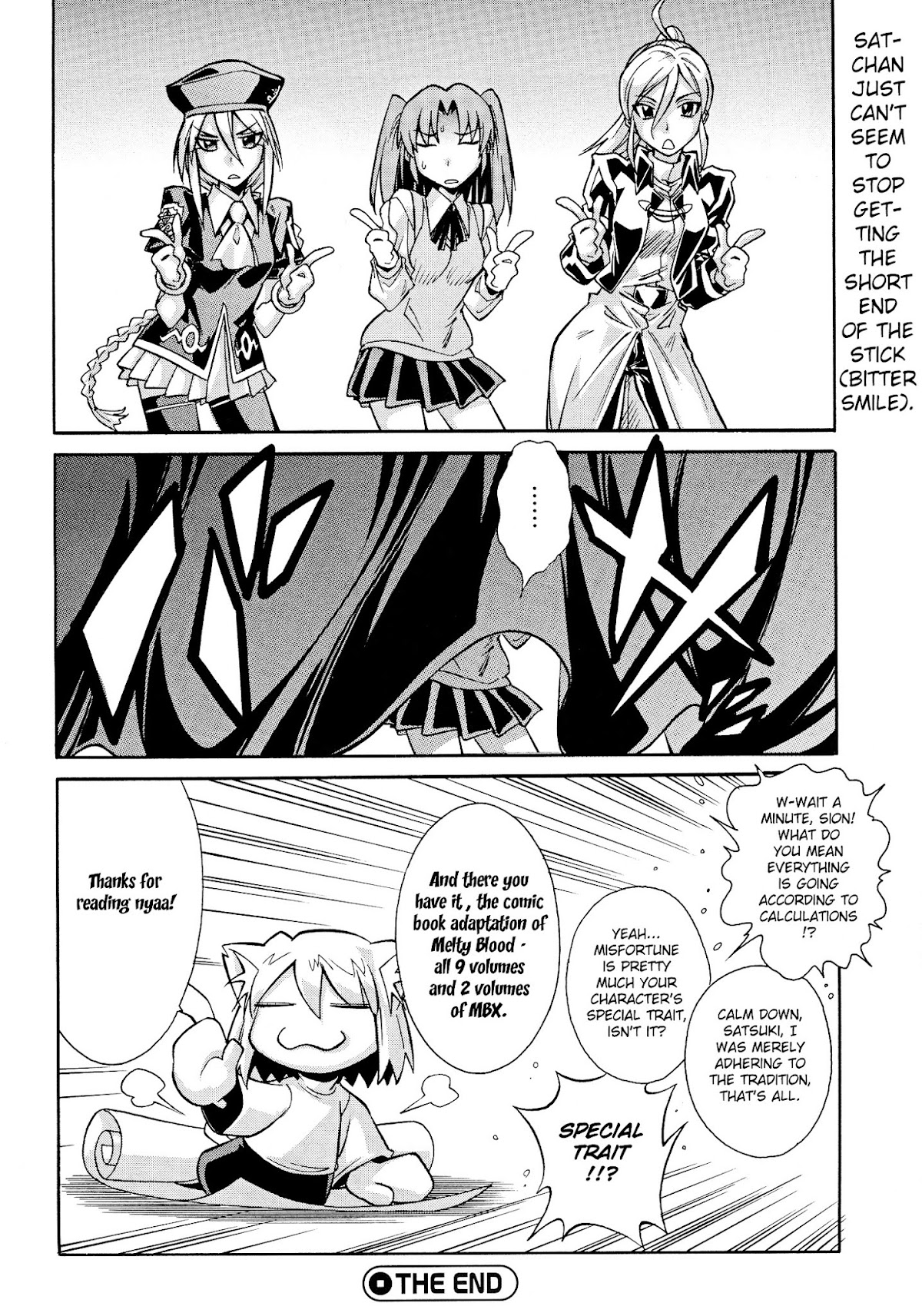 Melty Blood X Chapter 12.2 page 12 - Chapter 12.2 : Type-Moon Ace Magazine - Extra 2