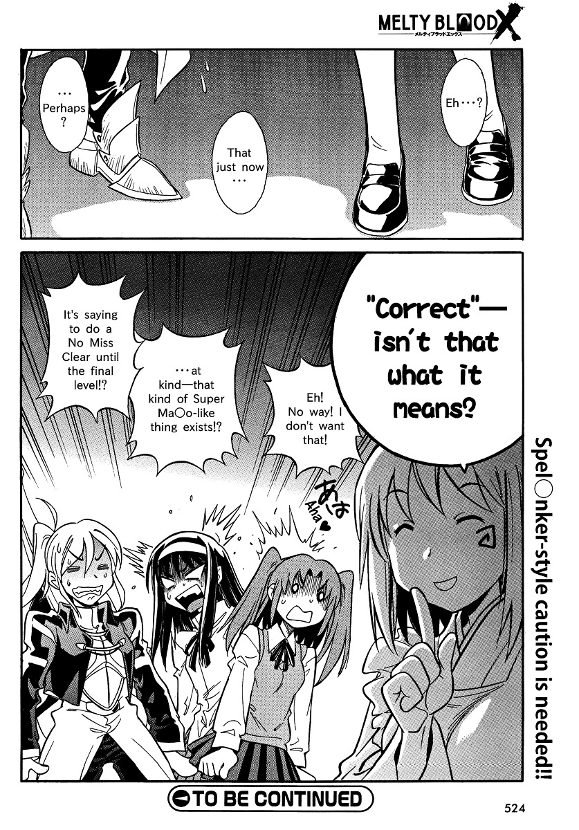 Melty Blood X Chapter 2.19 page 28 - Chapter 2 : Route2 - Misaki-chou ~19:20~