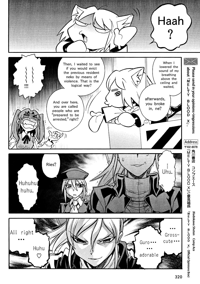 Melty Blood X Chapter 3.20 page 20 - Chapter 3 : Route3 - Misaki-chou ~20:30~
