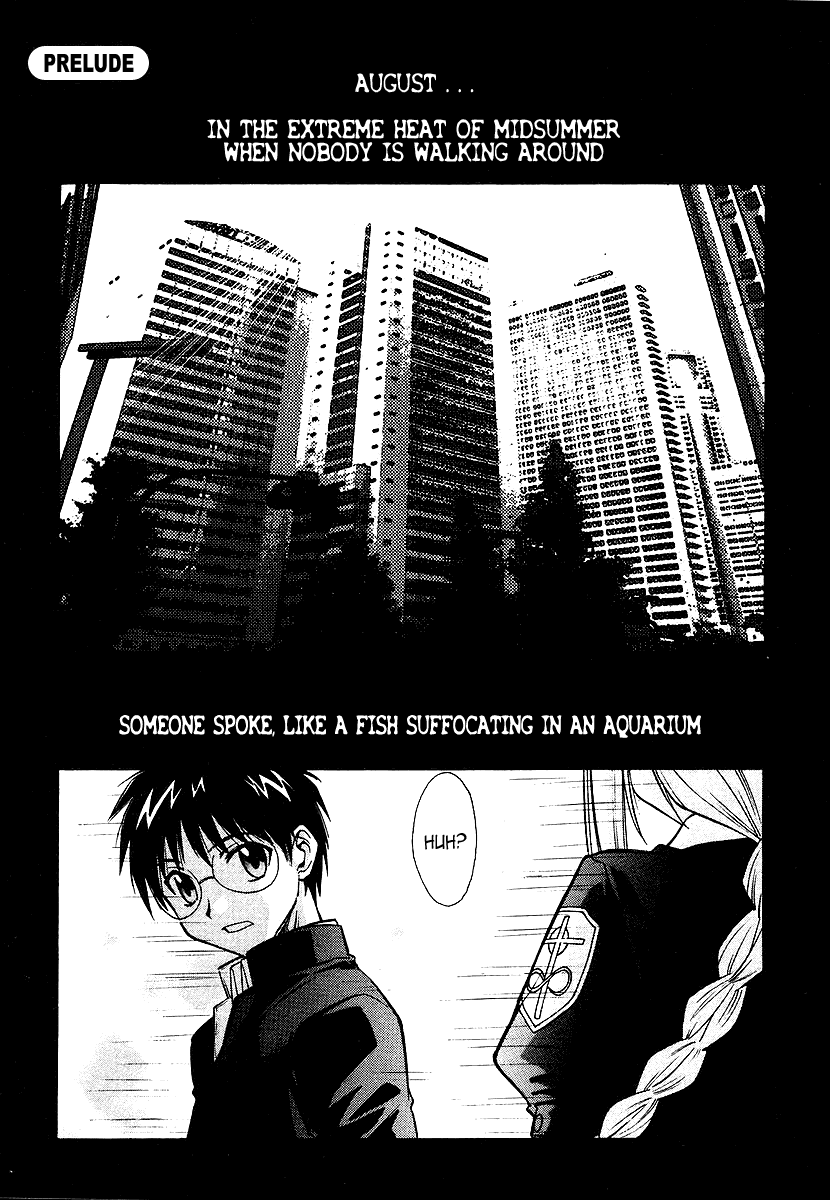 Melty Blood Chapter 0 page 1 - Chapter 0: Prelude