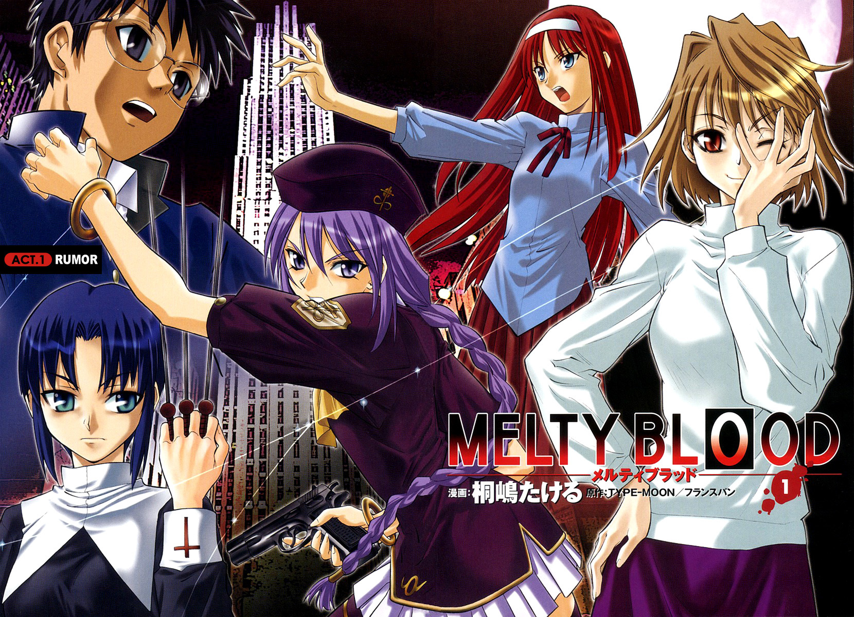Melty Blood Chapter 1 page 2 - Chapter 1: ACT.1 - Rumor