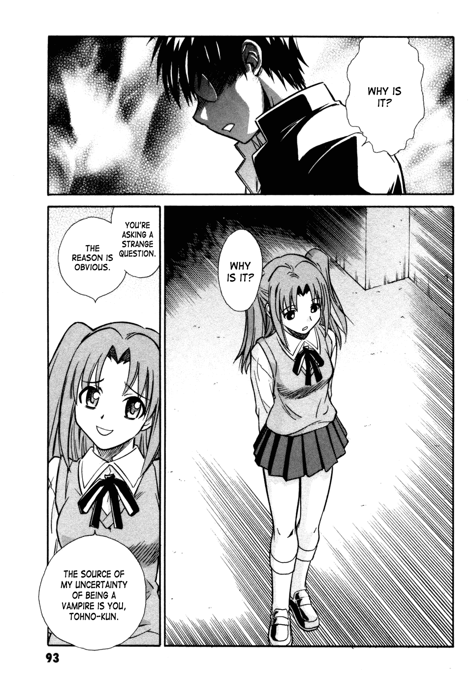 Melty Blood Chapter 11 page 13 - Chapter 11: ACT.11 - Promise