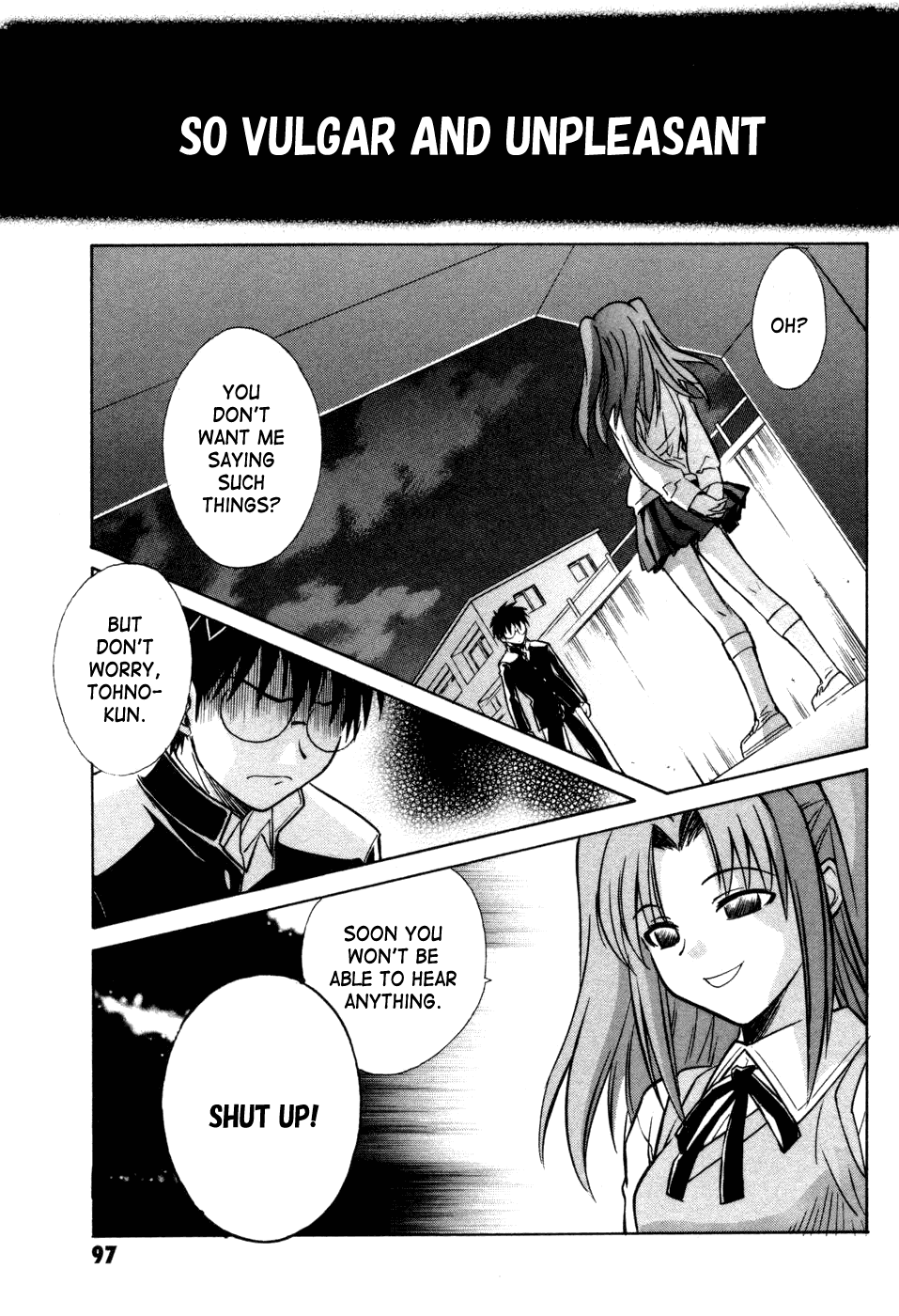 Melty Blood Chapter 11 page 17 - Chapter 11: ACT.11 - Promise