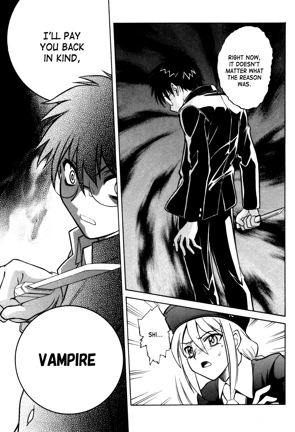 Melty Blood Chapter 11 page 19 - Chapter 11: ACT.11 - Promise