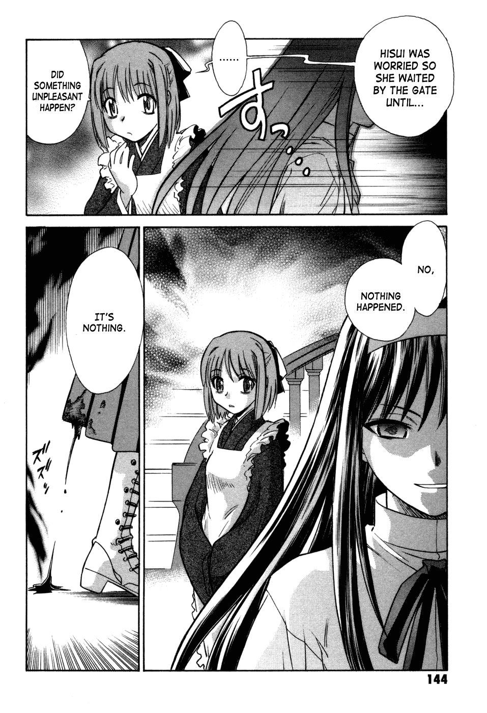 Melty Blood Chapter 12 page 34 - Chapter 12: ACT.12 - One Mind