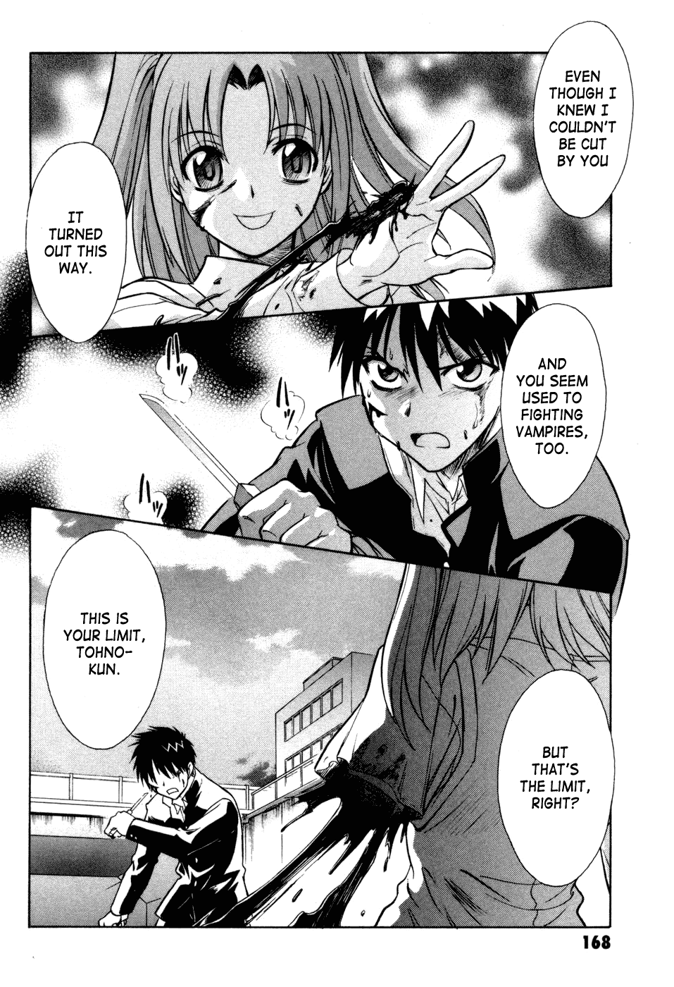 Melty Blood Chapter 13 page 23 - Chapter 13: ACT.13 - Pain