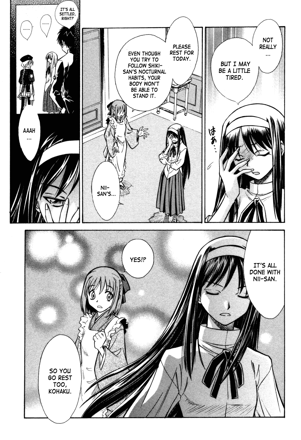Melty Blood Chapter 13 page 6 - Chapter 13: ACT.13 - Pain