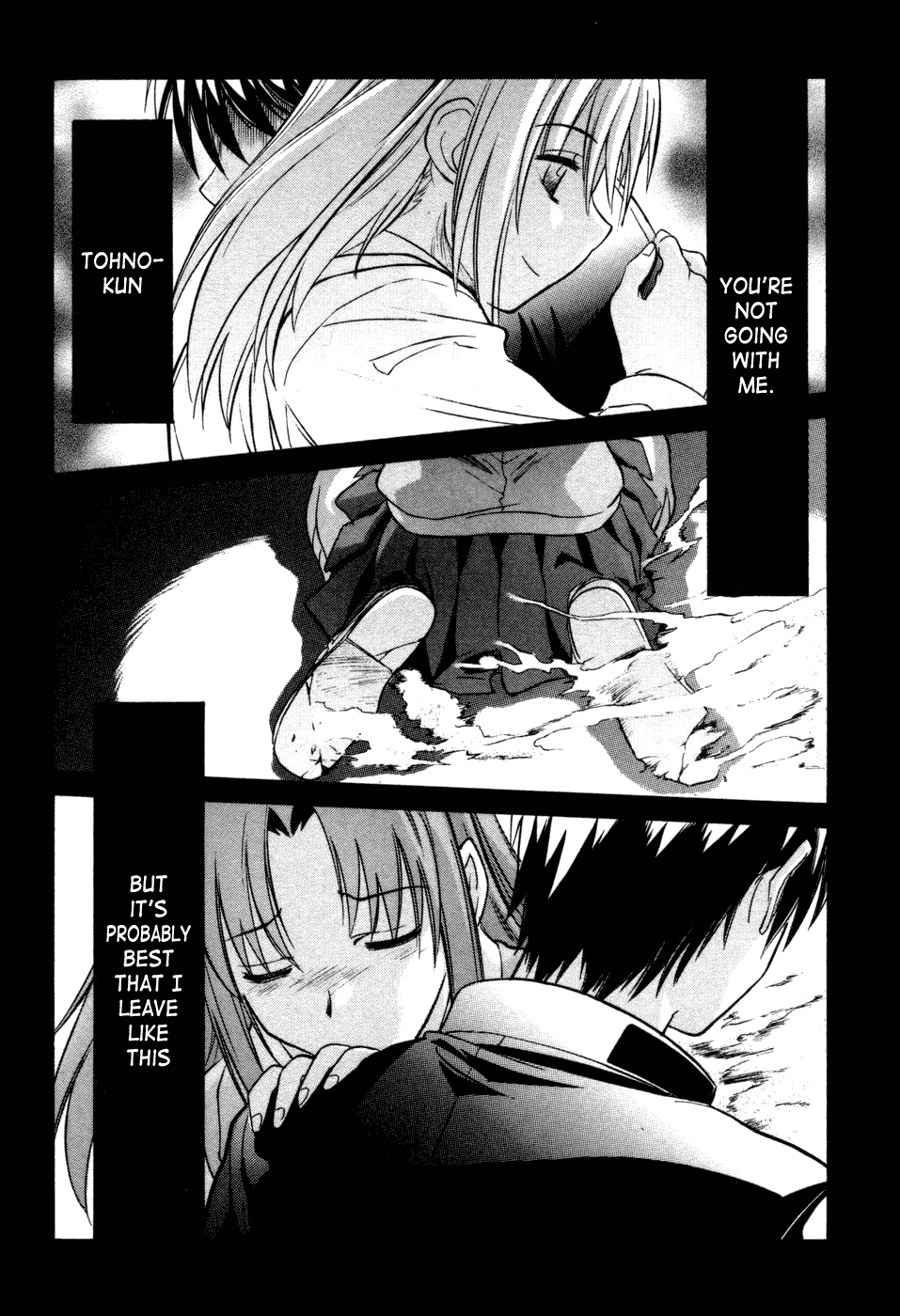 Melty Blood Chapter 14 page 9 - Chapter 14: ACT.14 - Thank You