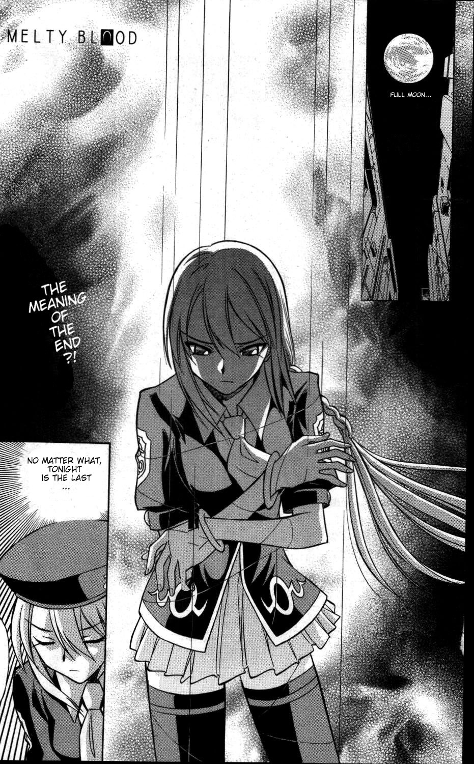 Melty Blood Chapter 18 page 1 - Chapter 18: ACT.18 - Shrine