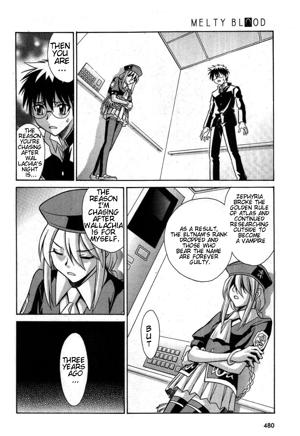 Melty Blood Chapter 18 page 28 - Chapter 18: ACT.18 - Shrine