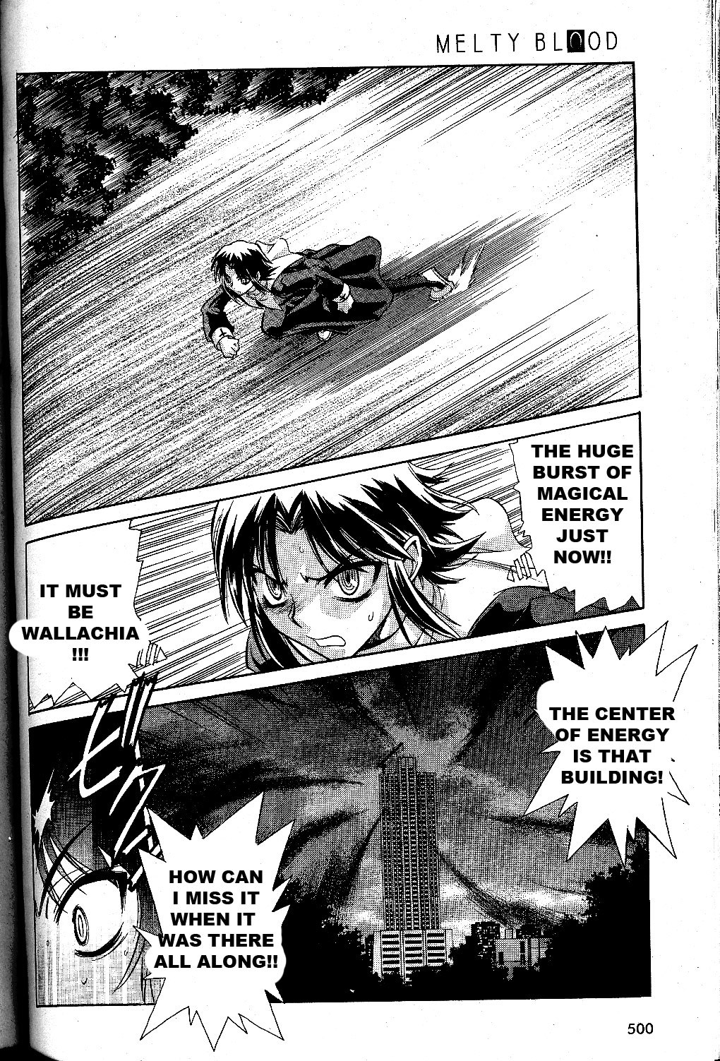 Melty Blood Chapter 22 page 11 - Chapter 22: ACT.22 - Millenium Castle