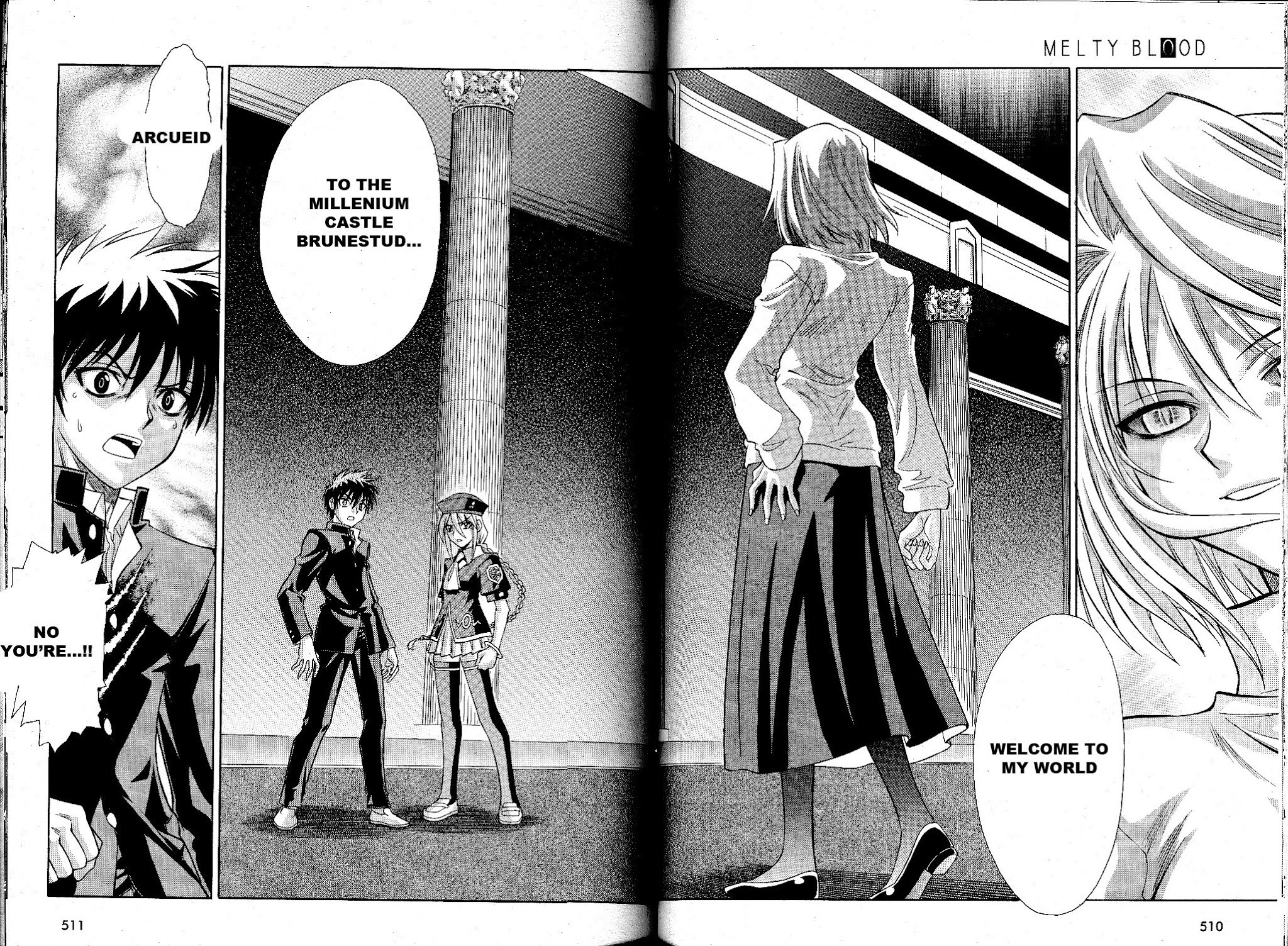 Melty Blood Chapter 22 page 21 - Chapter 22: ACT.22 - Millenium Castle