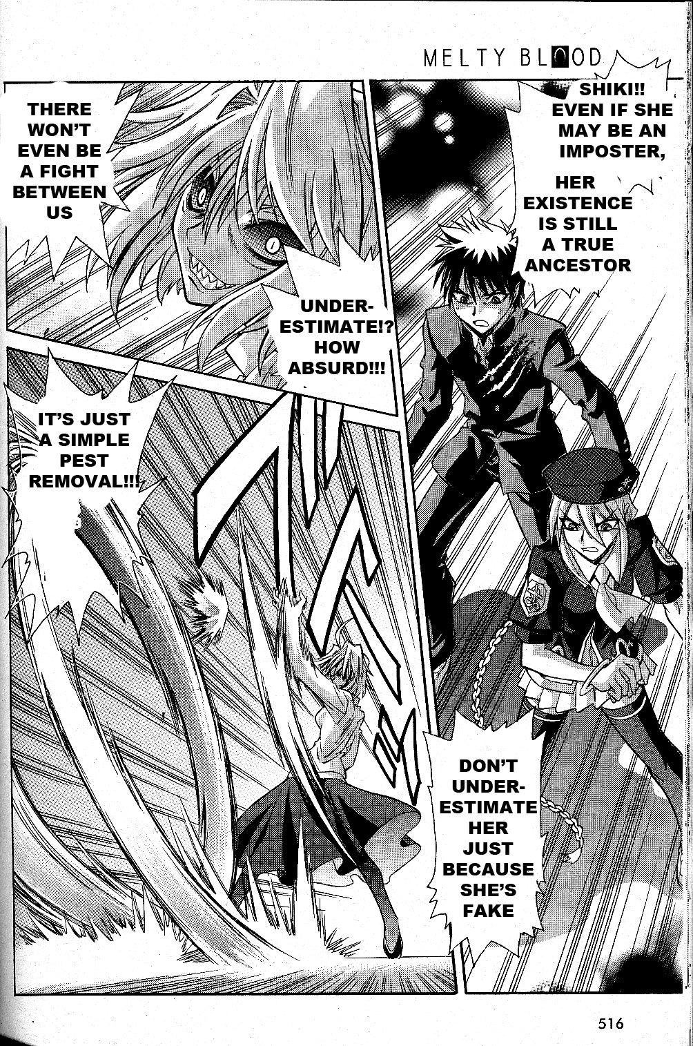 Melty Blood Chapter 22 page 25 - Chapter 22: ACT.22 - Millenium Castle