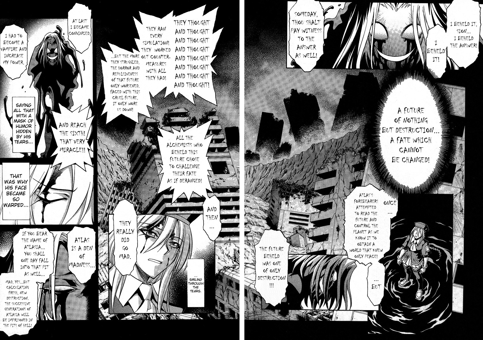 Melty Blood Chapter 32 page 12 - Chapter 32: ACT.32 - Hologram Summer [End]