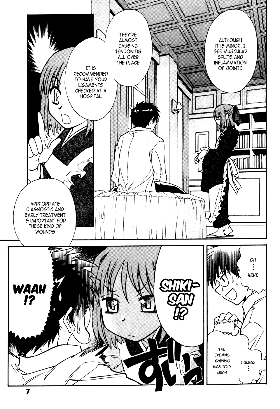Melty Blood Chapter 5 page 10 - Chapter 5: ACT.5 - Disturbance
