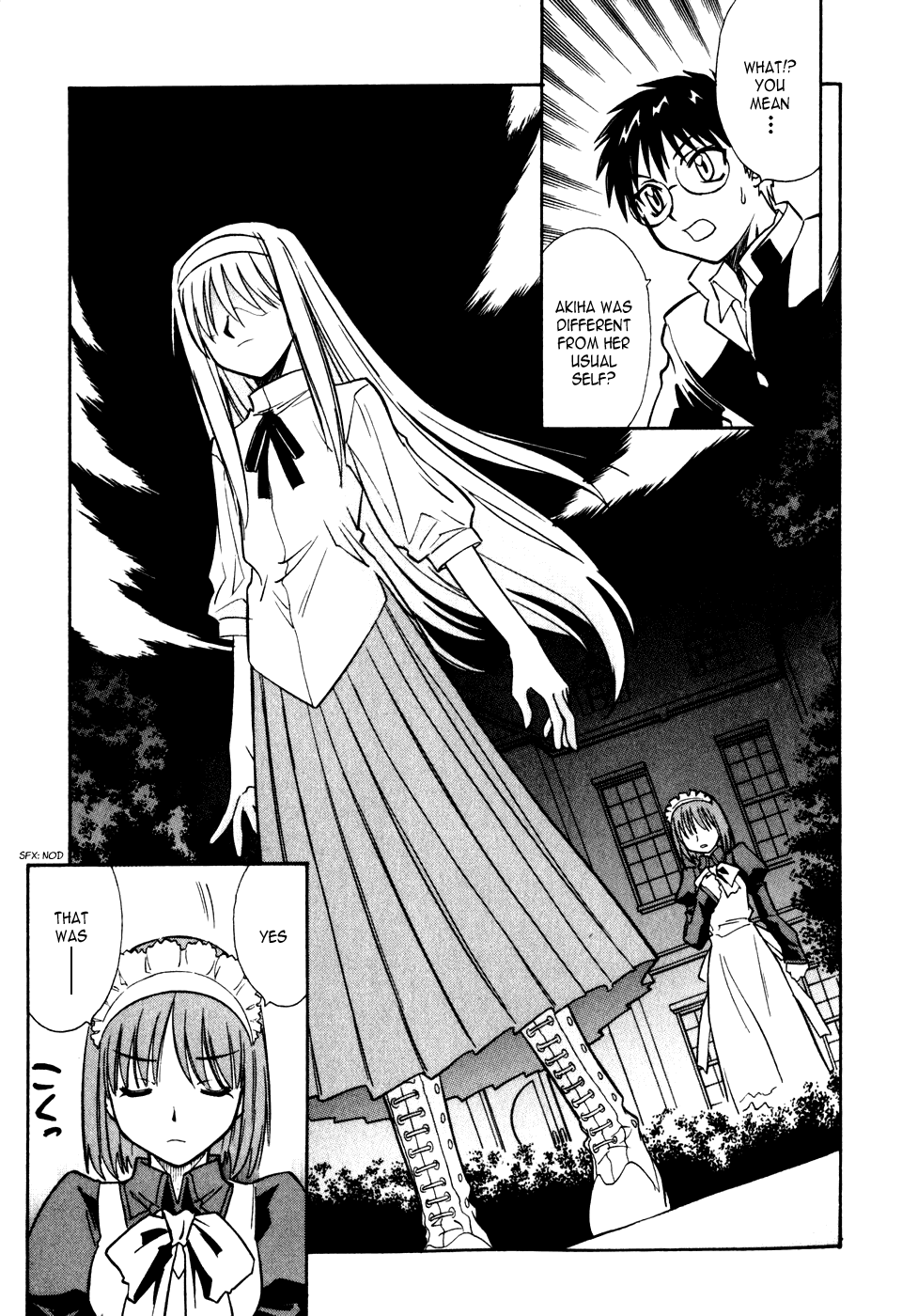 Melty Blood Chapter 5 page 20 - Chapter 5: ACT.5 - Disturbance