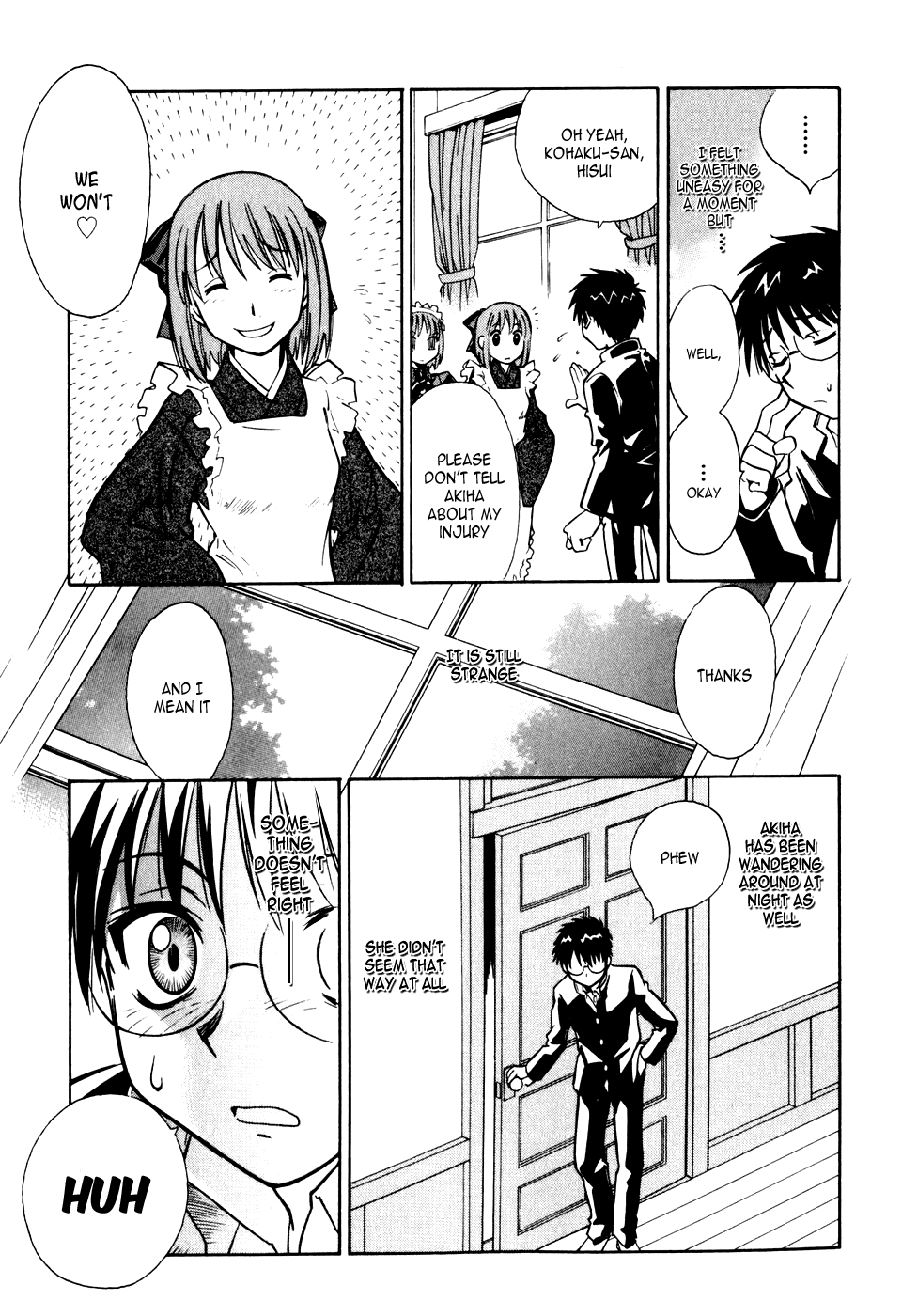 Melty Blood Chapter 5 page 22 - Chapter 5: ACT.5 - Disturbance