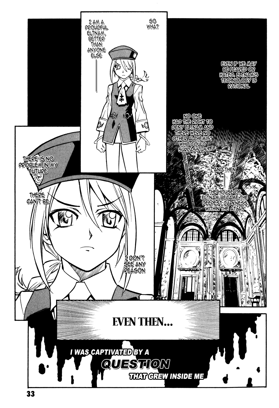 Melty Blood Chapter 5 page 35 - Chapter 5: ACT.5 - Disturbance