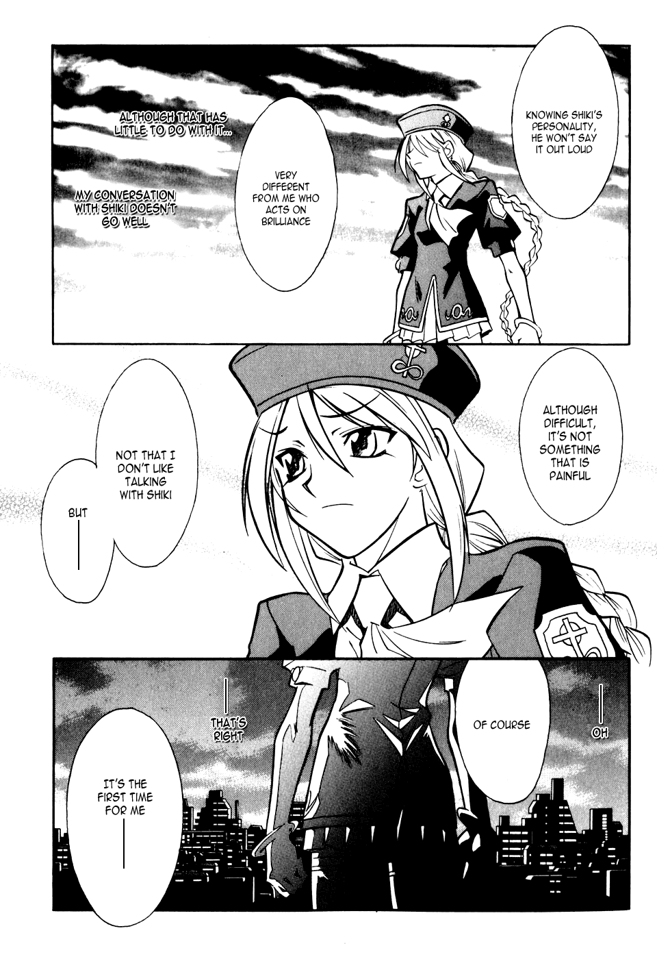 Melty Blood Chapter 5 page 37 - Chapter 5: ACT.5 - Disturbance