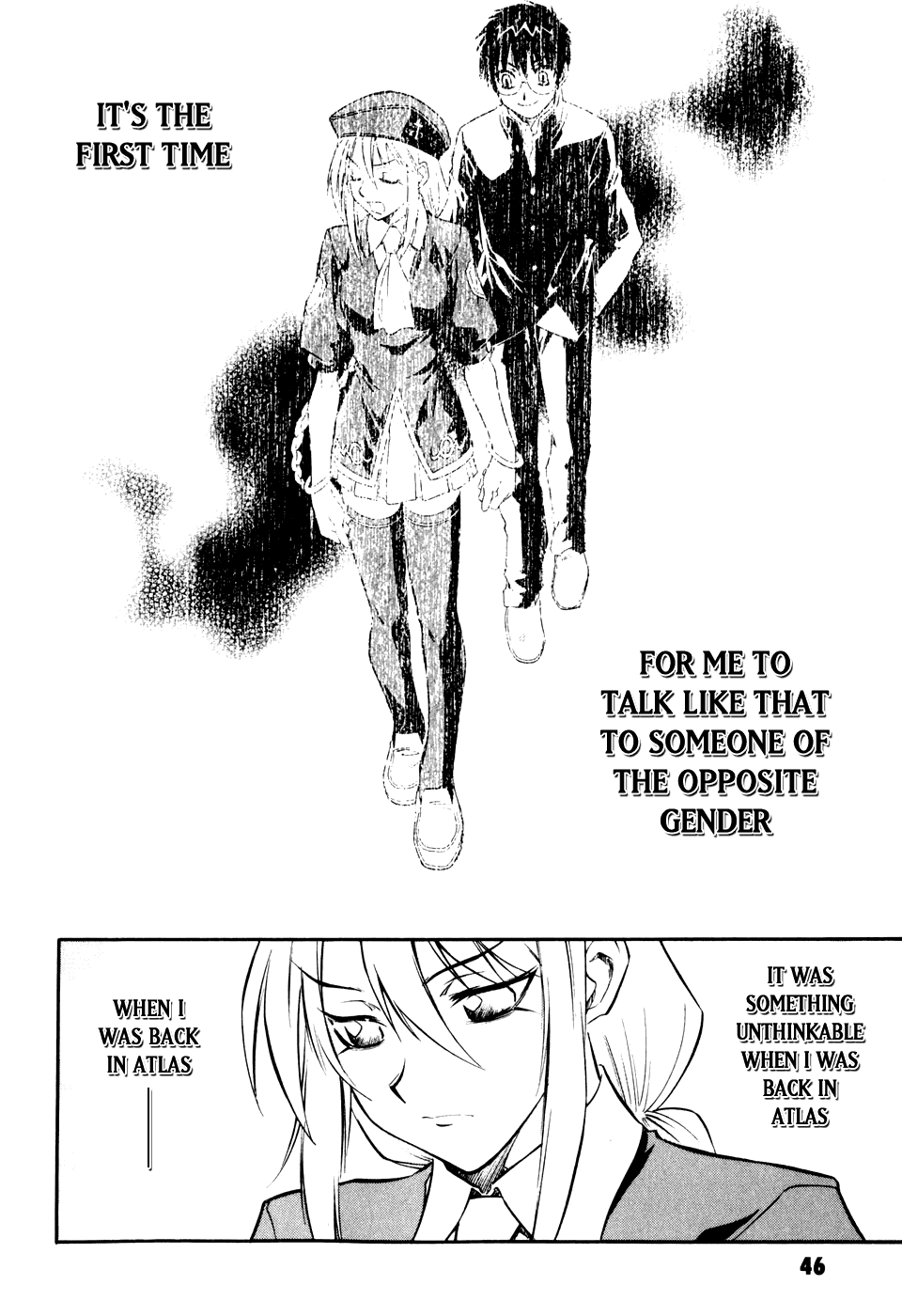 Melty Blood Chapter 6 page 10 - Chapter 6: ACT.6 - Red Hair