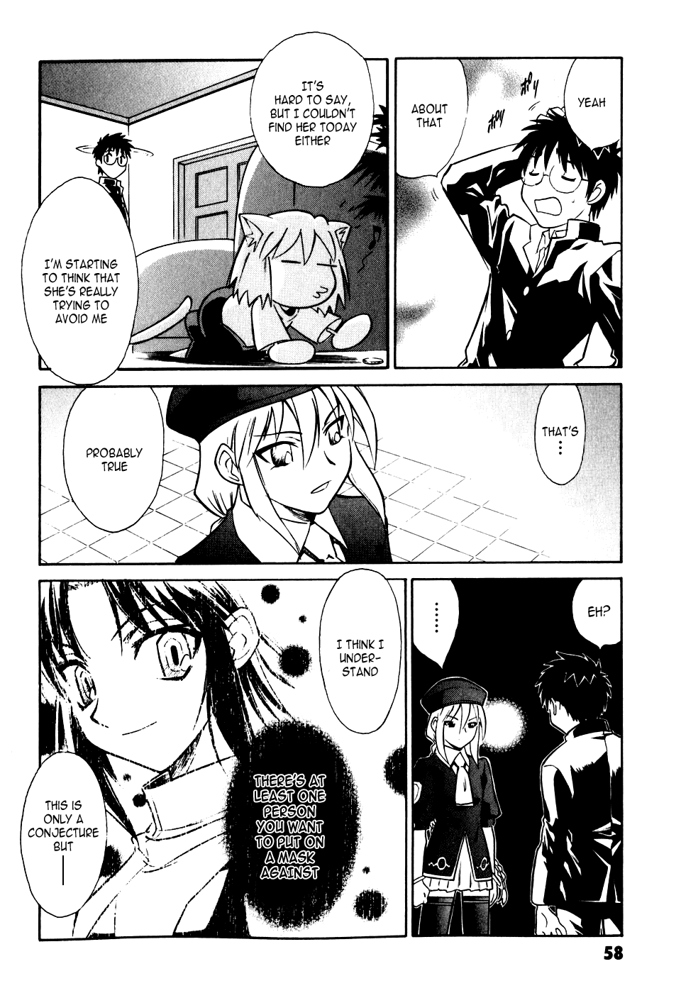 Melty Blood Chapter 6 page 21 - Chapter 6: ACT.6 - Red Hair