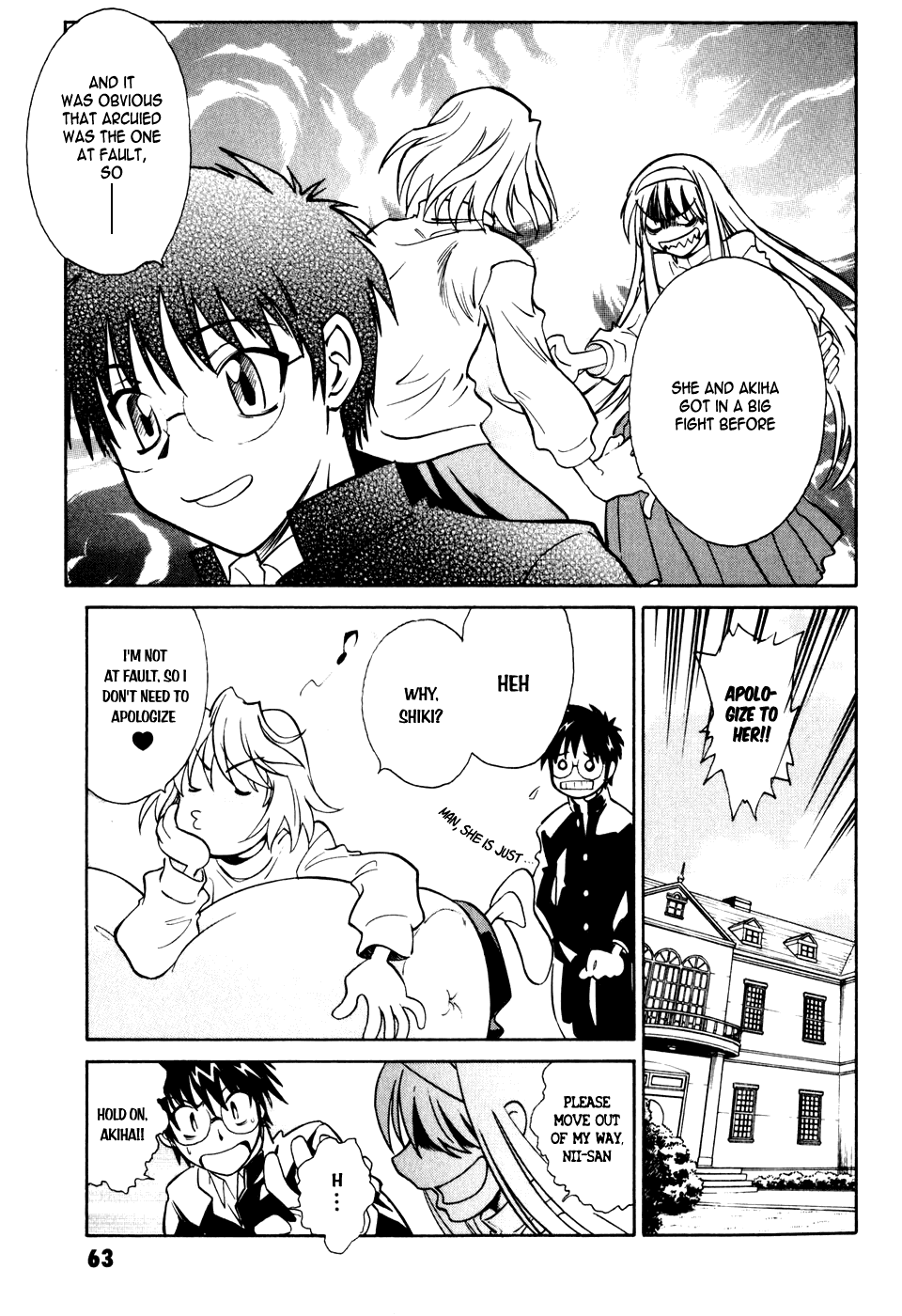 Melty Blood Chapter 6 page 26 - Chapter 6: ACT.6 - Red Hair