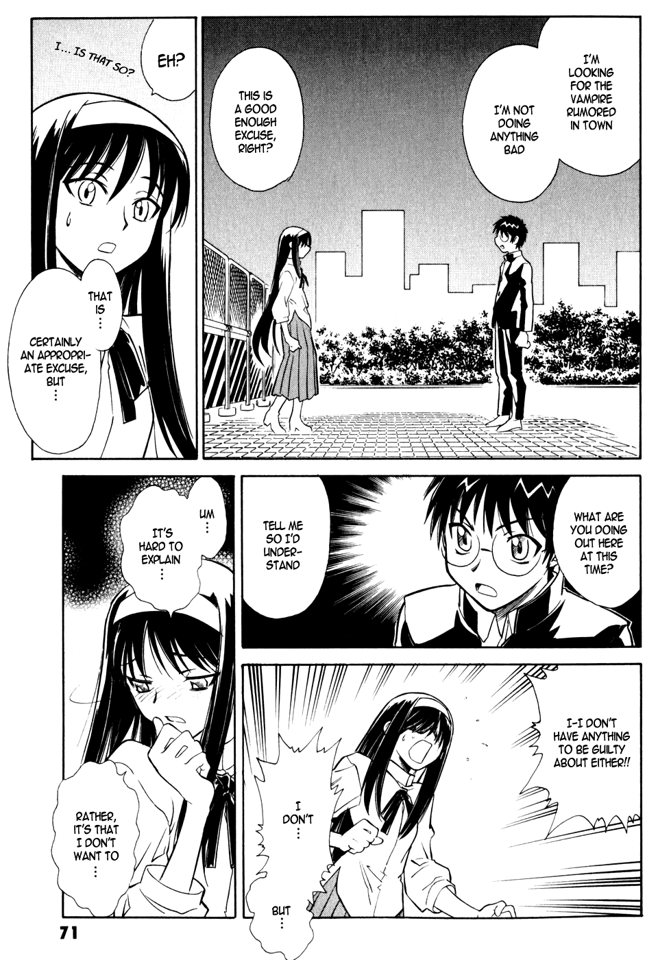 Melty Blood Chapter 6 page 34 - Chapter 6: ACT.6 - Red Hair