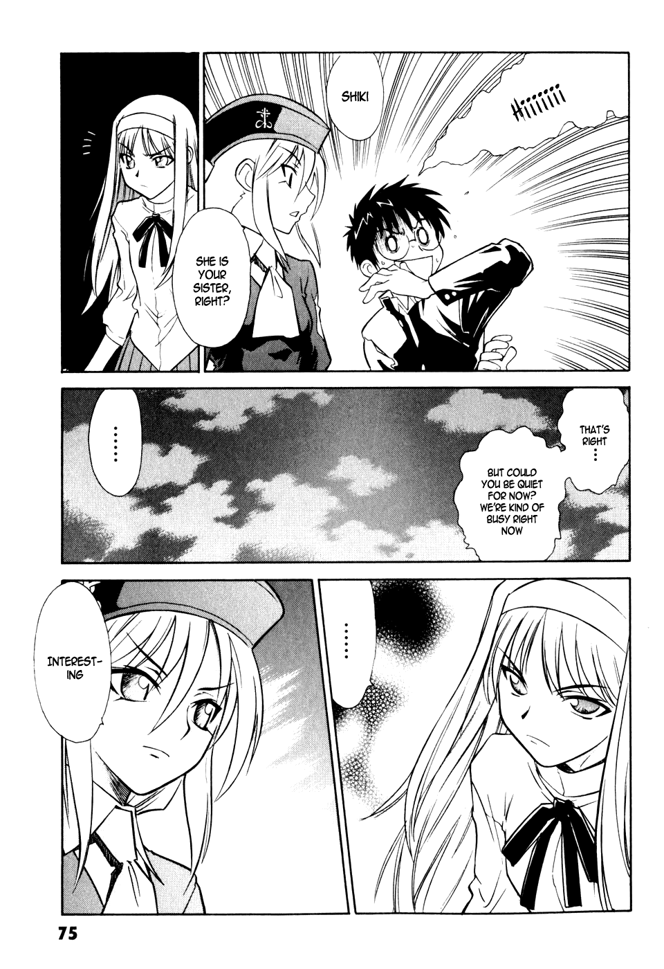 Melty Blood Chapter 6 page 38 - Chapter 6: ACT.6 - Red Hair