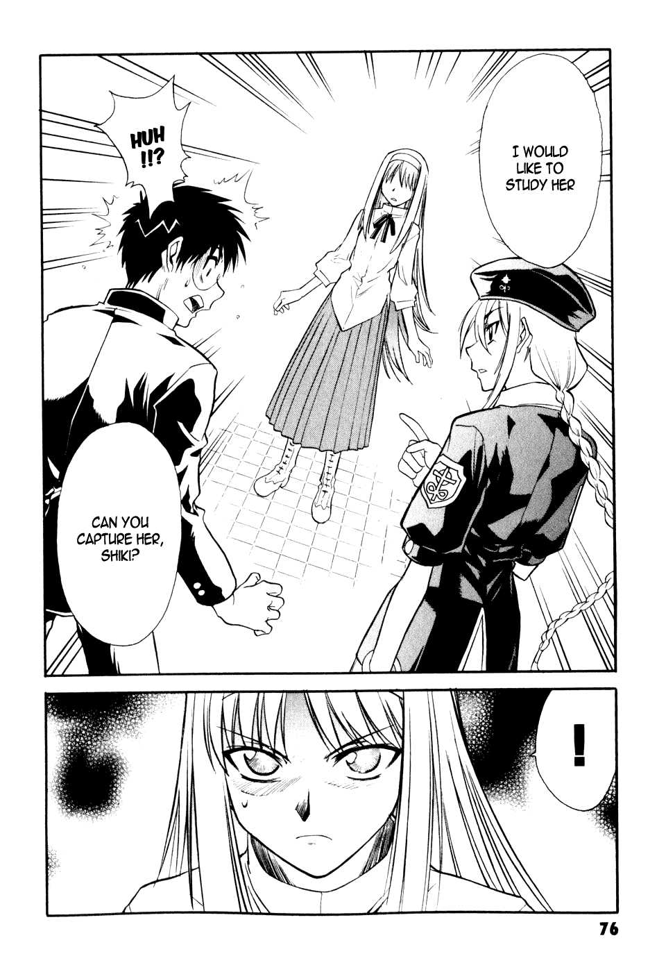 Melty Blood Chapter 6 page 39 - Chapter 6: ACT.6 - Red Hair