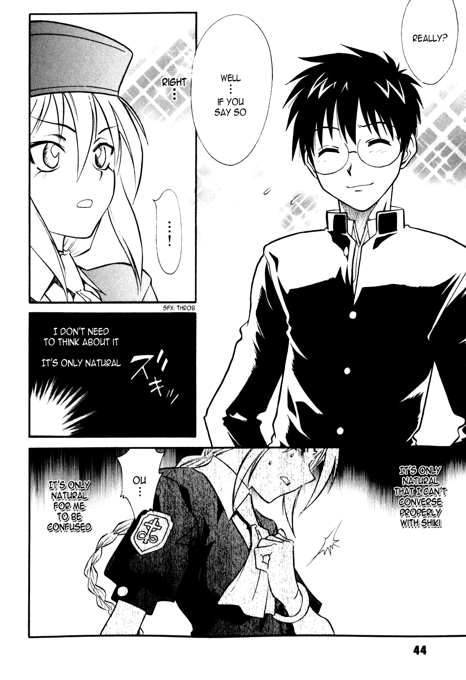 Melty Blood Chapter 6 page 8 - Chapter 6: ACT.6 - Red Hair