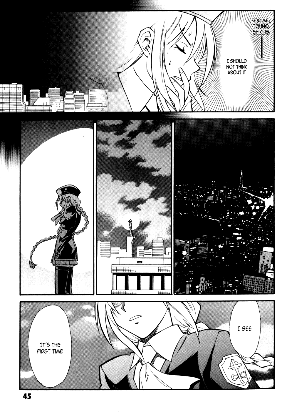 Melty Blood Chapter 6 page 9 - Chapter 6: ACT.6 - Red Hair