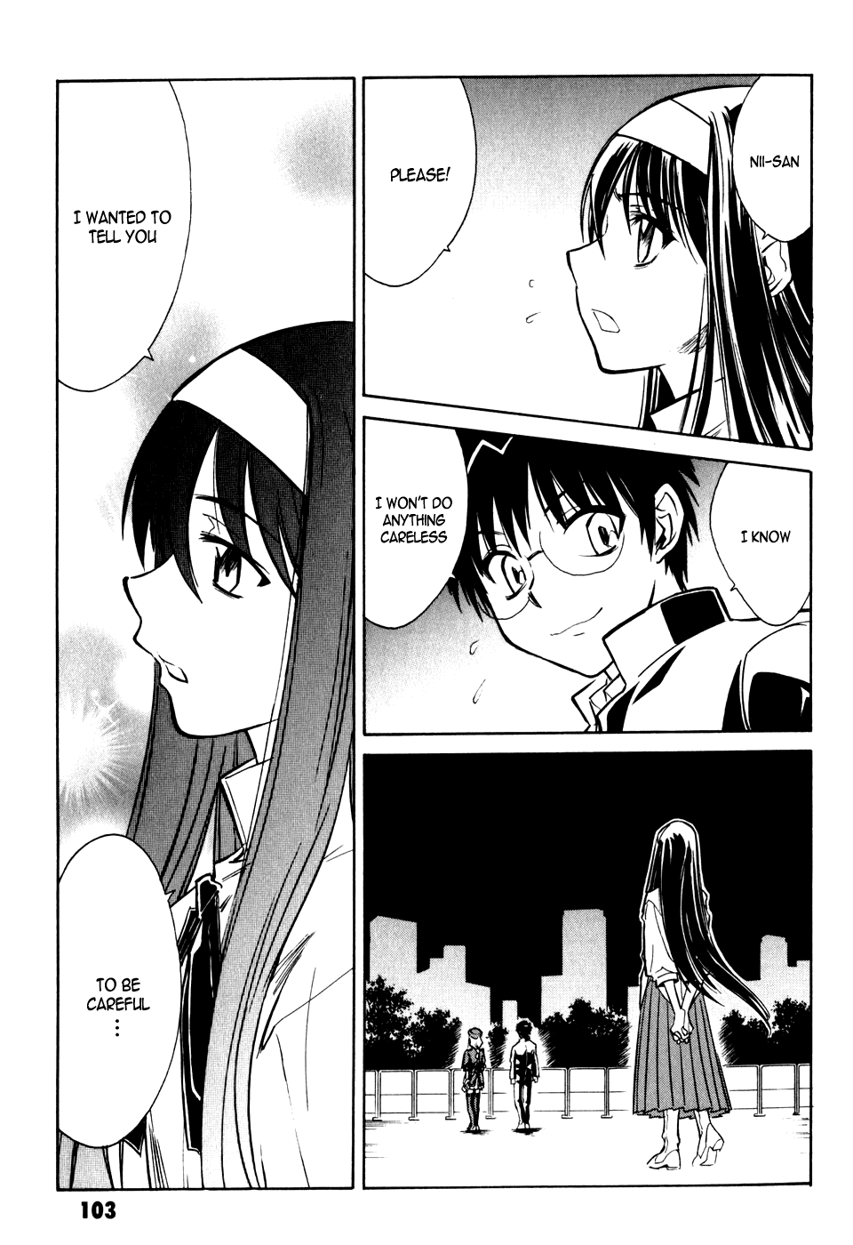 Melty Blood Chapter 7 page 27 - Chapter 7: ACT.7 - Chanced Meeting
